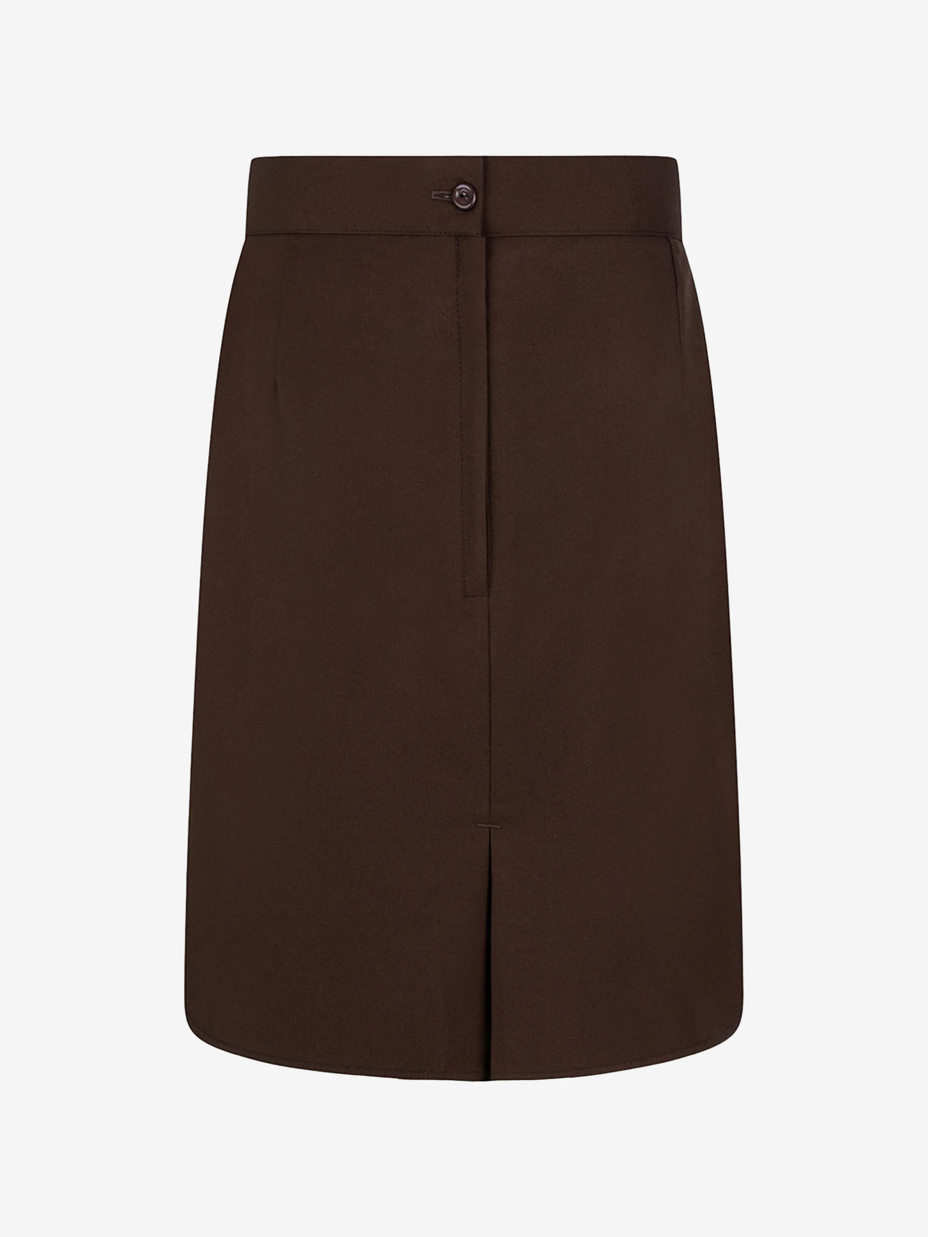 Zeco Girls School Pencil Skirt in Brown